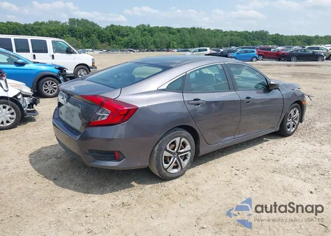 2018 Honda Civic Lx из США, поврежденный, VIN 2HGFC2F54JH556102